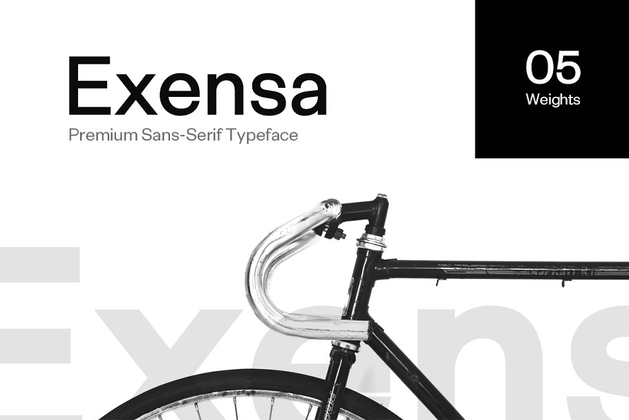 Шрифт Exensa Grotesk